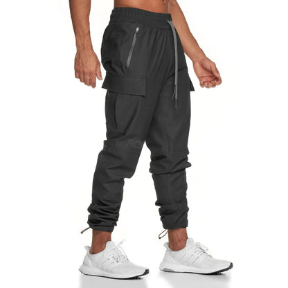 HOUZHOU Cargohose Sport Herren Jogginghose Wasserdichte Hose Mann Outdoor Freizeithose Jogginghose Männlich Jogger Trainingsanzug Herren Bottom