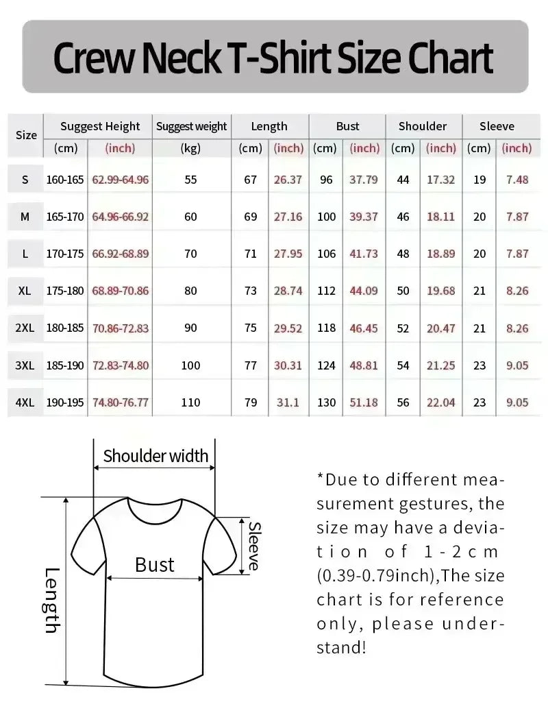 2024 Men Fashion printing T-Shirt Slayers Logo Novelty 100% Cotton TeesPrinted Fashion Streetwear Crew Neck Short Sleeve Tshirt