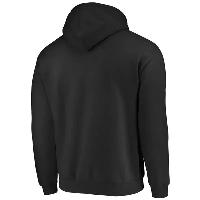 Sweat à capuche imprimé de rue pour homme, uniforme de basket-ball de Chicago, vêtements amples, pull à poche, sweat à capuche doux et confortable