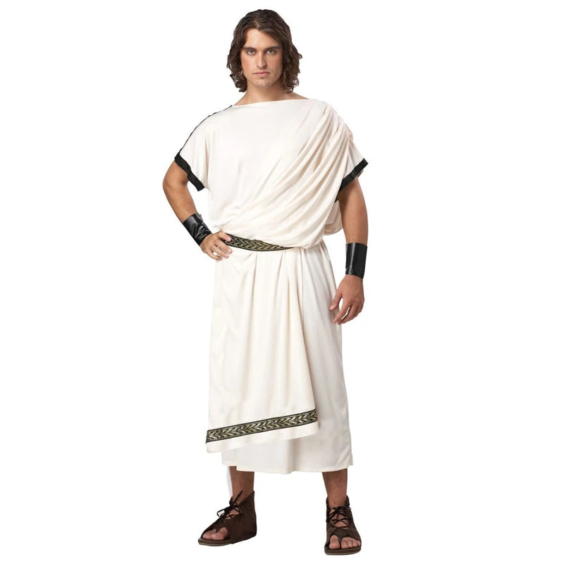 Ancient Greek Mythology Olympus Zeus Hera Fancy Dress Toga God Goddess Cosplay Costume