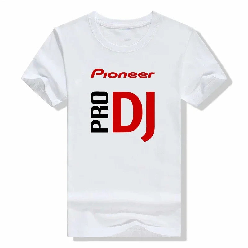 StreetwearI Classic PIONEER DJ T-SHIRT men CDJ DDJ DJM 2000 1000 NEXUS Play women T Shirts Tops tees cotton oversized футболка