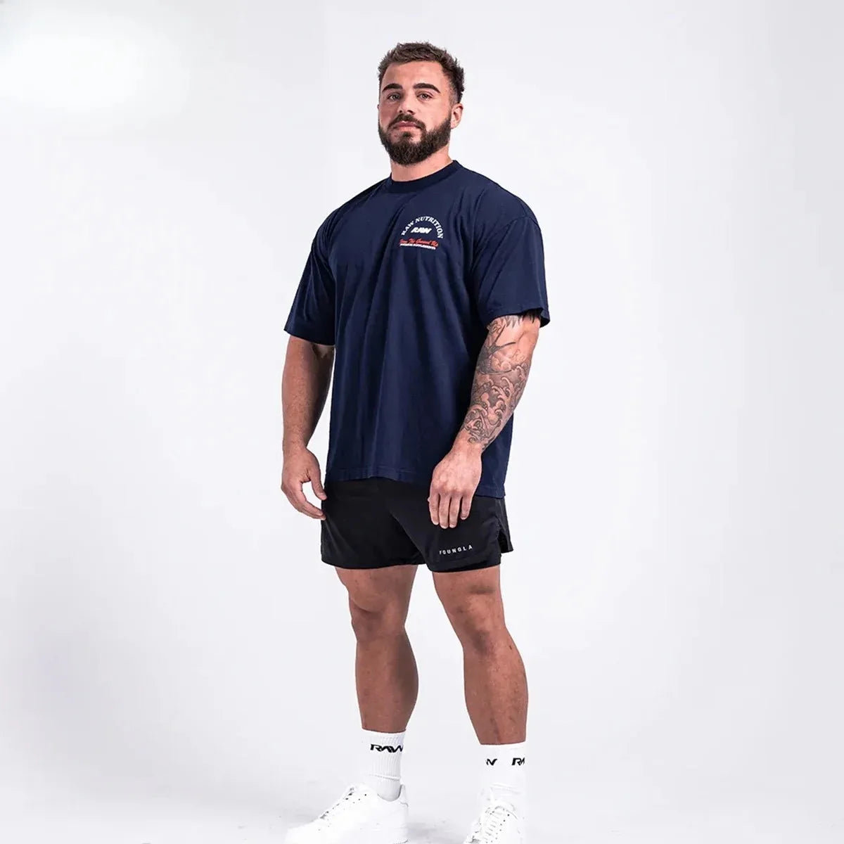 Chris Cbum Same Style Bodybuilding Advanced Retro T-Shirt Classic Loose Fitness Casual Gym Men's and Women's Fashion Sweatshirt