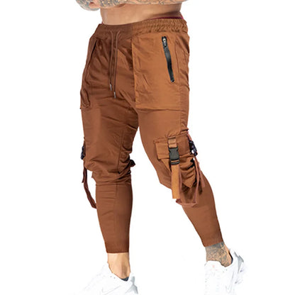 HOUZHOU Techwear Cargo Pants Men Harajuku Cargo Trousers Male Hip Hop  Loose Casual Streetwear Japanese Men Clothing Ribbon