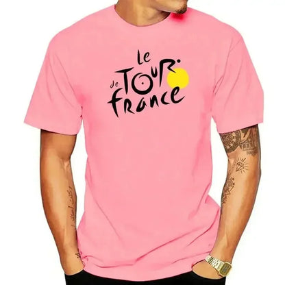 le tour de franceS T Shirts Women Men Bicycle Cycling Jersey Printing Tour De France Cycling Unisex Tee Street  Loose Sports Top