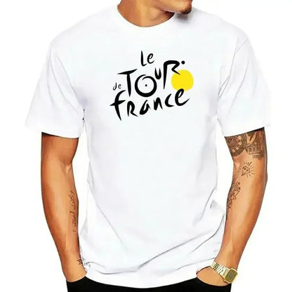 le tour de franceS T Shirts Women Men Bicycle Cycling Jersey Printing Tour De France Cycling Unisex Tee Street  Loose Sports Top