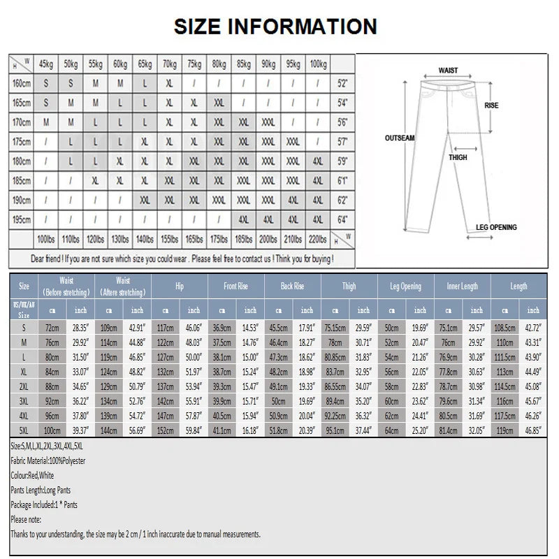 INCERUN 2024 American Style Men Trousers Stylish Well Fitting Love Printed Long Pant Leisure Streetwear Hot Sale Pantalons S-5XL