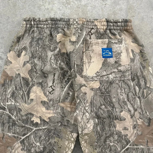 Pantalon de survêtement rétro Y2K imprimé camouflage streetwear pour hommes Harajuku Street Hip Hop unisexe décontracté camouflage pantalon ample