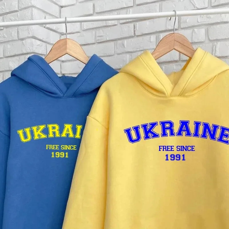 2023Autumn Winter Ukrainian Hoodies Pullover Woman Ukraine Sweatshirt Stand with Ukraine Clothes Glory Hoody Unisex Clothing