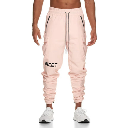 HOUZHOU Cargo Pants Sport Men Jogging Waterproof Pants Man Outdoor Casual Trousers Sweatpants Male Joggers Tracksuit Men Bottom